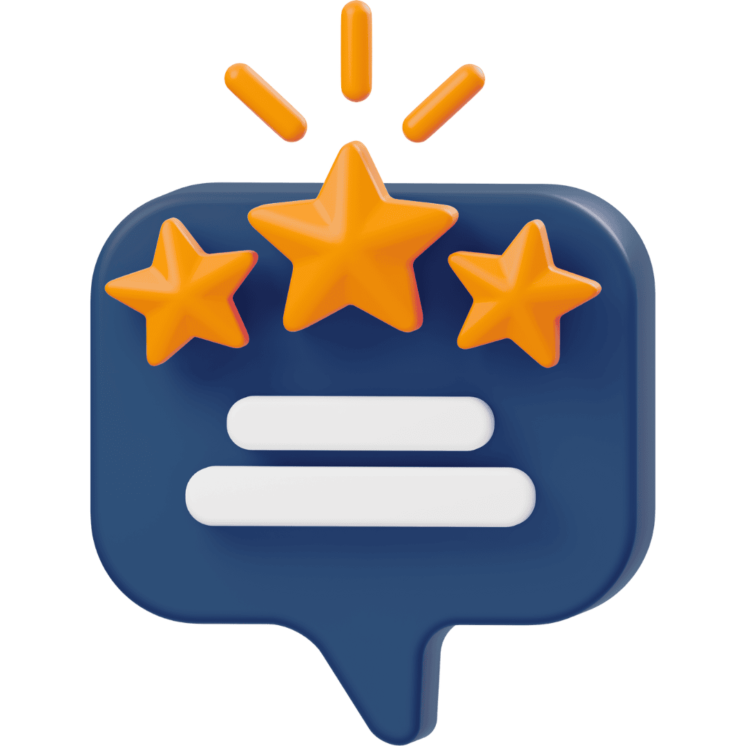 Hexfit noté 4,6 étoiles sur Capterra, symbolisé par une icône de commentaire avec étoiles.